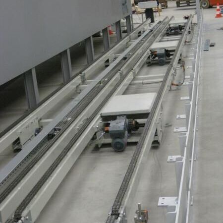 Special chain track 6 lanes