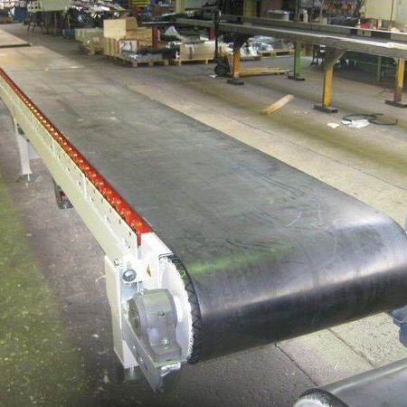 Belt conveyor as a flat runner